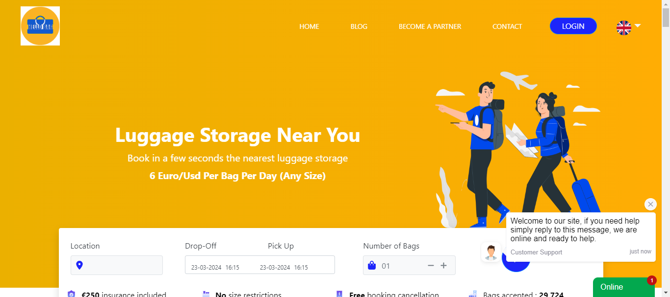 Hello Bag Storage